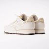 Reebok Unisex Classic Leather Chalk Alabaster Simple Beige 26