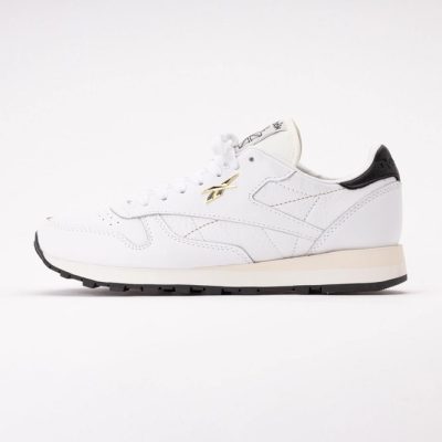 Reebok Unisex Classic Leather White Black Chalk
