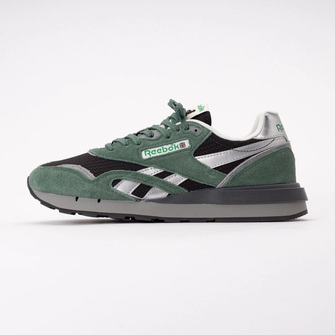 Reebok Unisex Classic Nylon 89 Field Green Black Grey 3 26