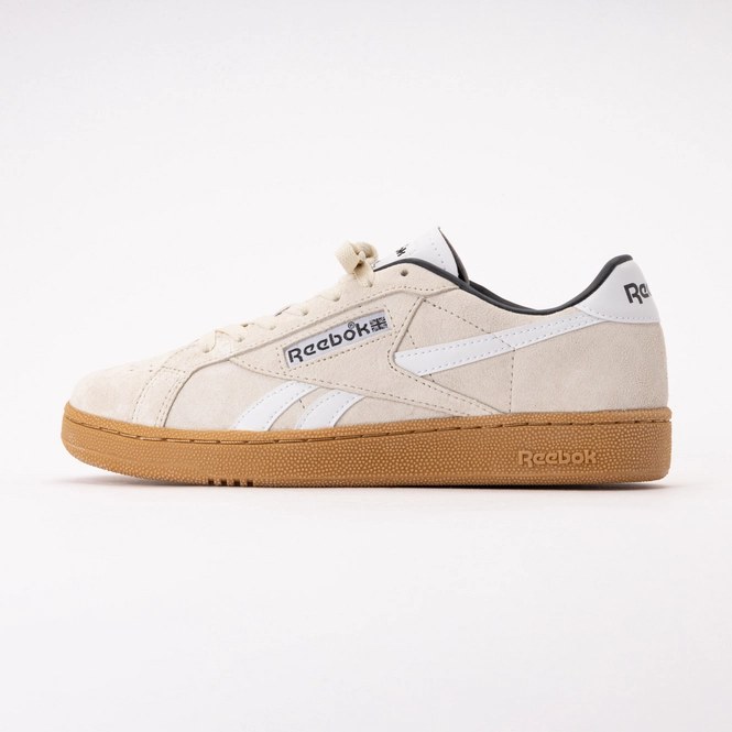 Reebok Unisex Club C Grounds UK Alabaster Chalk Gum 26