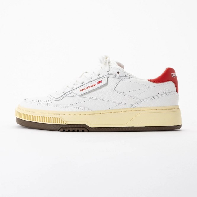 Reebok Unisex Club C LTD Vintage Pop Red 25