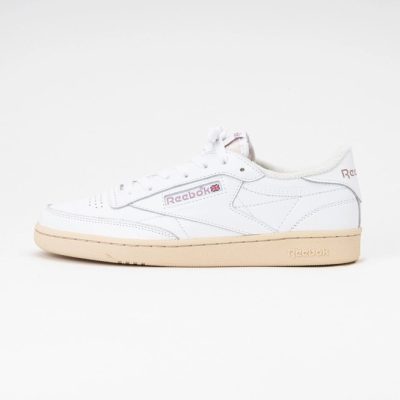 Reebok Women Club C 85 Vintage Cloud White Chalk Infused Lilac 24