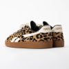 Reebok Women Club C Grounds UK Cheetah Cheetah Chalk 25