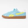 Reebok Women Club C Grounds UK Digital Blue/Solar Acid Yellow/Gum