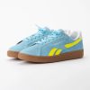 Reebok Women Club C Grounds UK Digital Blue/Solar Acid Yellow/Gum