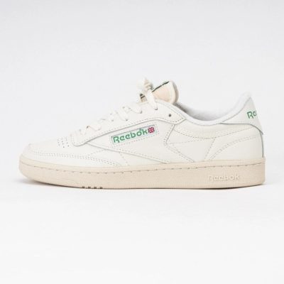 Reebok Women's Club C 85 Vintage Chalk Alabaster Glen Green 24