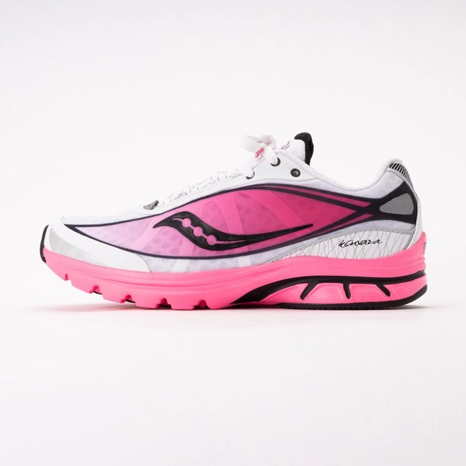 Saucony Unisex Kinvara 1 Vizi Pink/White 26