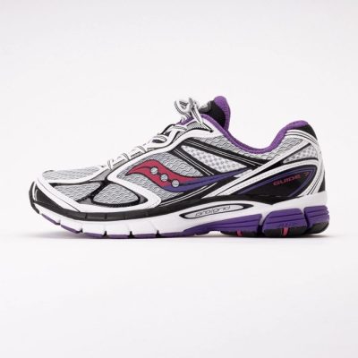 Saucony Unisex Progrid Guide 7 White/Drupe