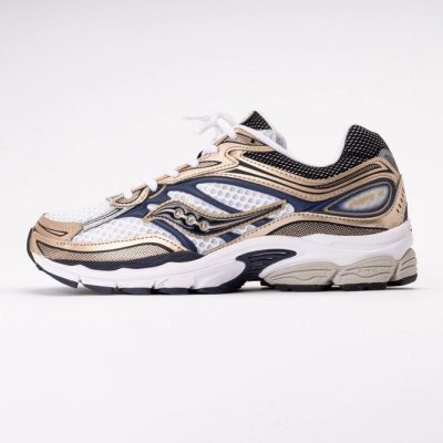 Saucony Unisex Progrid Omni 9 Aureate/White