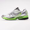 Saucony Unisex Progrid Ride 1 White/Slime