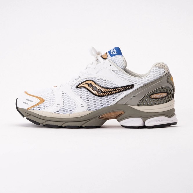 Saucony Unisex Progrid Triumph 4 White/Laurel 26