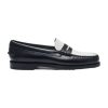 Sebago Women Classic Dan Black White 24