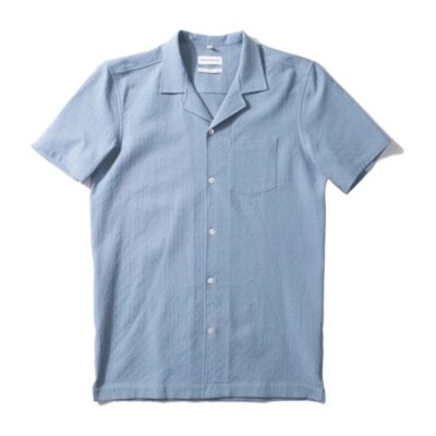 Shirt Edmmond Studios Men Artisan SS Plain Steel '24