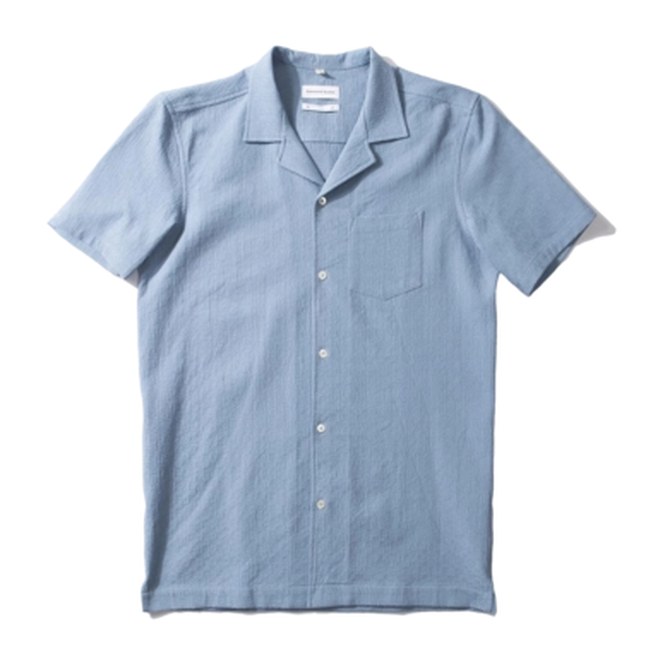 Shirt Edmmond Studios Men Artisan SS Plain Steel '24