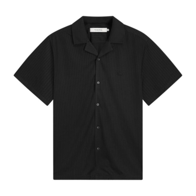 Shirt Filling Pieces Unisex Resort Mesh Black
