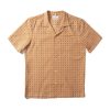 Shirt Short Sleeve Edmmond Studios Men Artisan SS Plain Orange