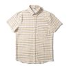 Shirt Short Sleeve Edmmond Studios Men Cottage SS Plain White