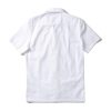 Shirt Short Sleeve Edmmond Studios Men Seersucker SS Plain White