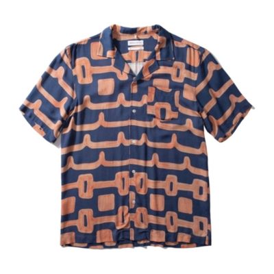 Shirt Short Sleeve Edmmond Studios Men's Pool SS Plain Steel