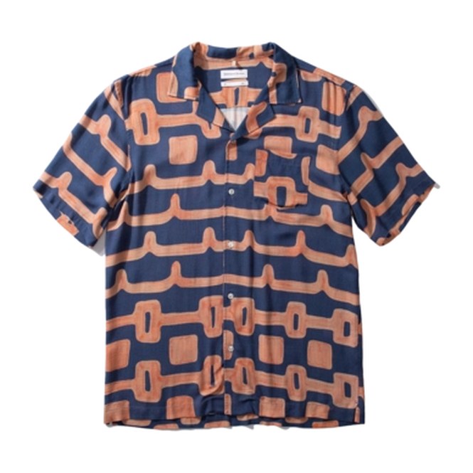 Shirt Short Sleeve Edmmond Studios Men's Pool SS Plain Steel