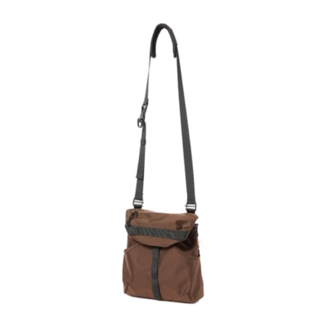 Shoulder Bag Snow Peak Recycled Cordura Brown