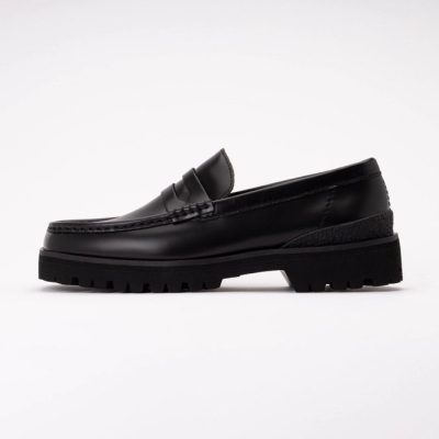 Slip-Ons Clarks Originals Men Yukoner Penny Black Leather