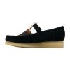 Slip-Ons Clarks Originals Women Wallabee T Bar Black Interest