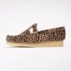 Slip-Ons Clarks Originals Women Wallabee T Bar Leopard Print