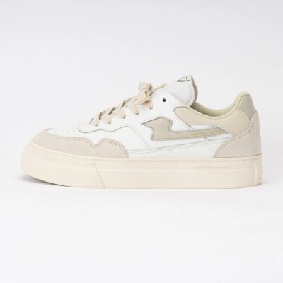 Stepney Workers Club Men Pearl S-Strike Leather Spring White