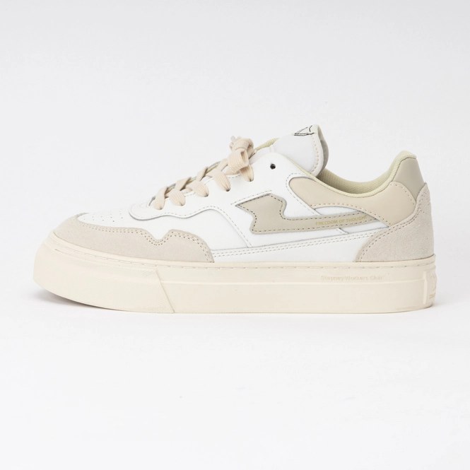 Stepney Workers Club Men Pearl S-Strike Leather Spring White