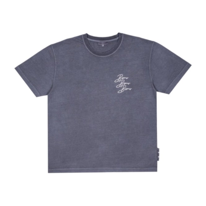 T-Shirt Bisous Unisex Cigarette Petrol Blue 25