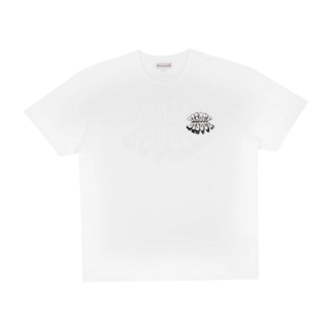 T-Shirt Bisous Unisex Lips White 25
