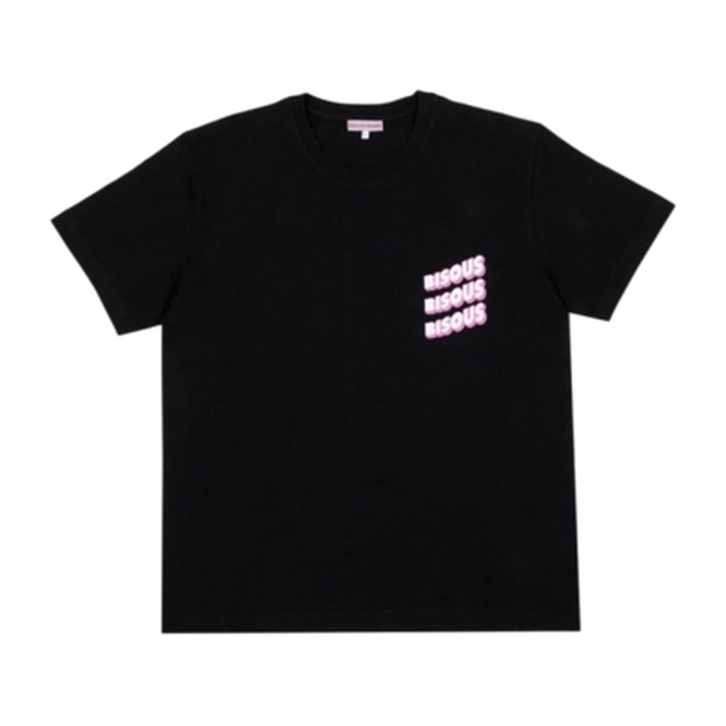 T-Shirt Bisous Unisex Sonics Black 25