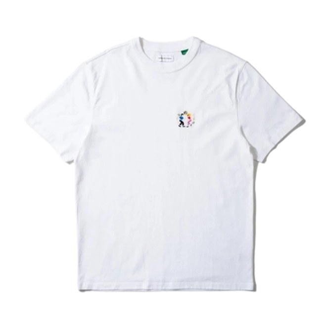 T-Shirt Edmmond Studios Men Dancing White '25