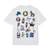 T-Shirt Edmmond Studios Men Fridge Magnets White '25