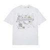 T-Shirt Edmmond Studios Men Tennis Courts White '25