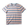 T-Shirt Edmmond Studios Men's Harold Stripes Plain Steel