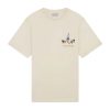 T-Shirt Filling Pieces Men Dog Walker Antique White '24