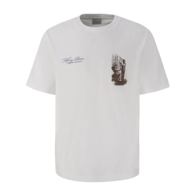 T-Shirt Filling Pieces Men Gardener White '24