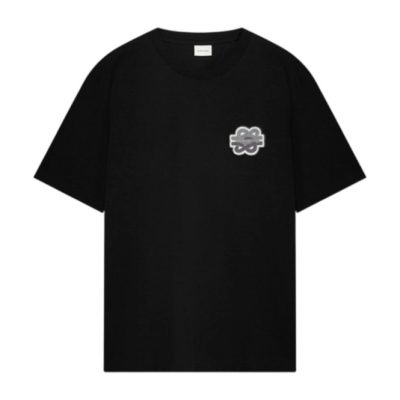 T-Shirt Filling Pieces Men Gowtu Tonal Black