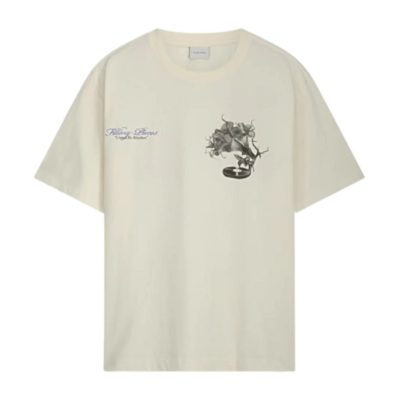 T-Shirt Filling Pieces Men Grammophone Antique White