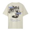 T-Shirt Filling Pieces Men Grammophone Antique White