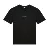 T-Shirt Filling Pieces Men Slim Black