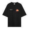 T-Shirt Filling Pieces Unisex Boxy Zucchini Black 26
