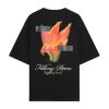 T-Shirt Filling Pieces Unisex Boxy Zucchini Black 26