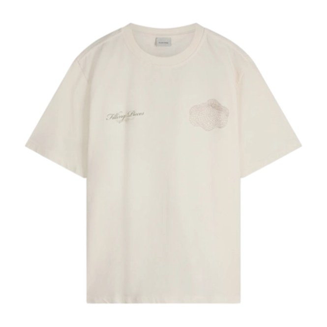 T-Shirt Filling Pieces Unisex Citrus Antique White 26