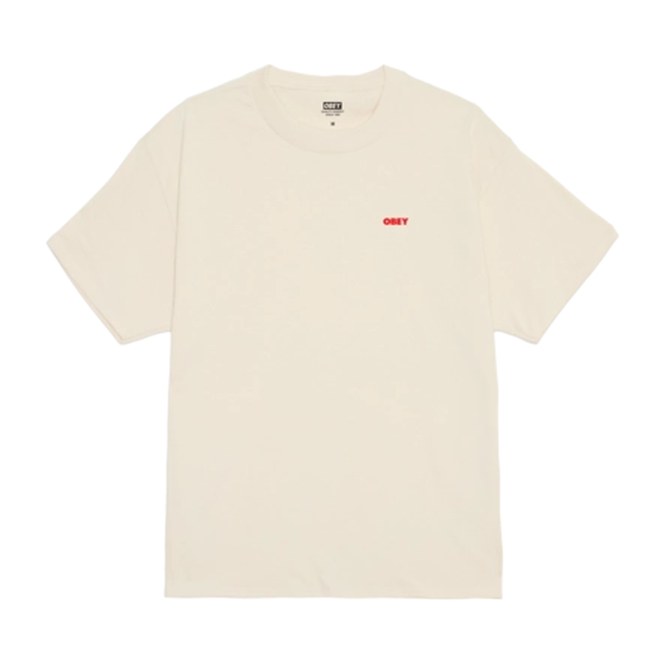 T-Shirt Obey Men Obey Love In A Void Cream