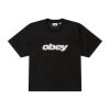 T-Shirt Obey Men Obey Practice Jersey Ss Black