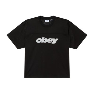 T-Shirt Obey Men Obey Practice Jersey Ss Black