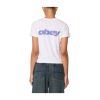 T-Shirt Obey Women Obey Speed White